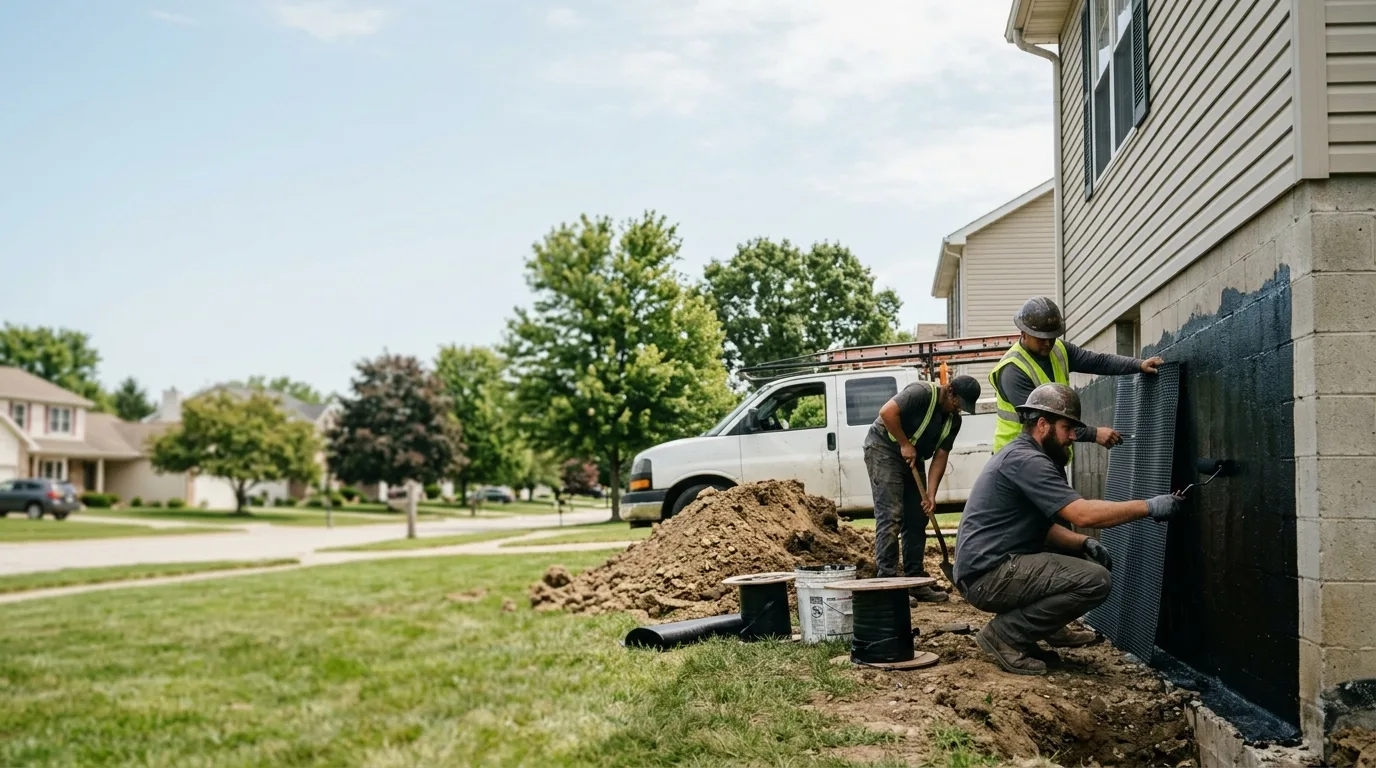 Basement Waterproofing in Elmwood, IL near me